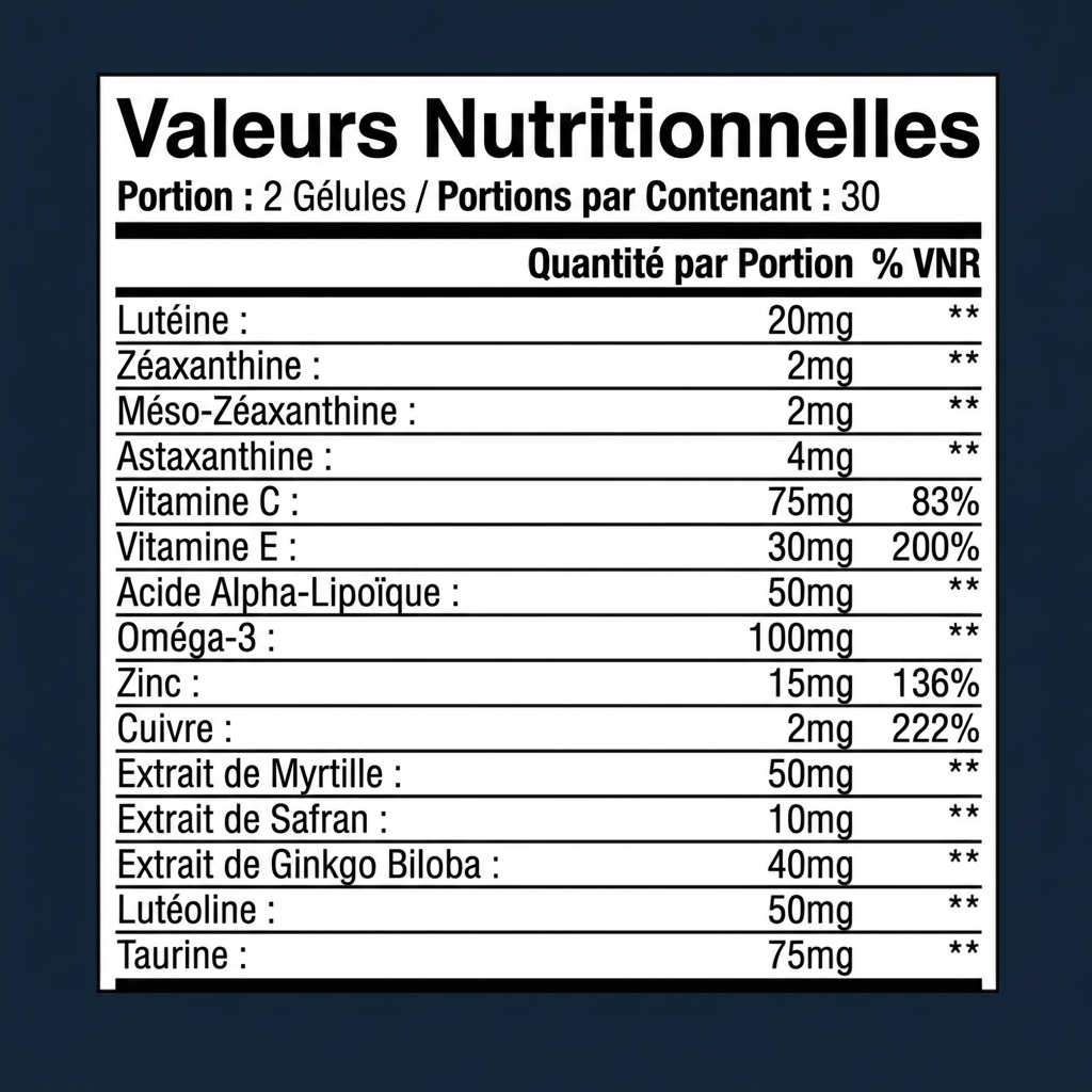 Formule Oculaire 15 en 1 Canibiome™