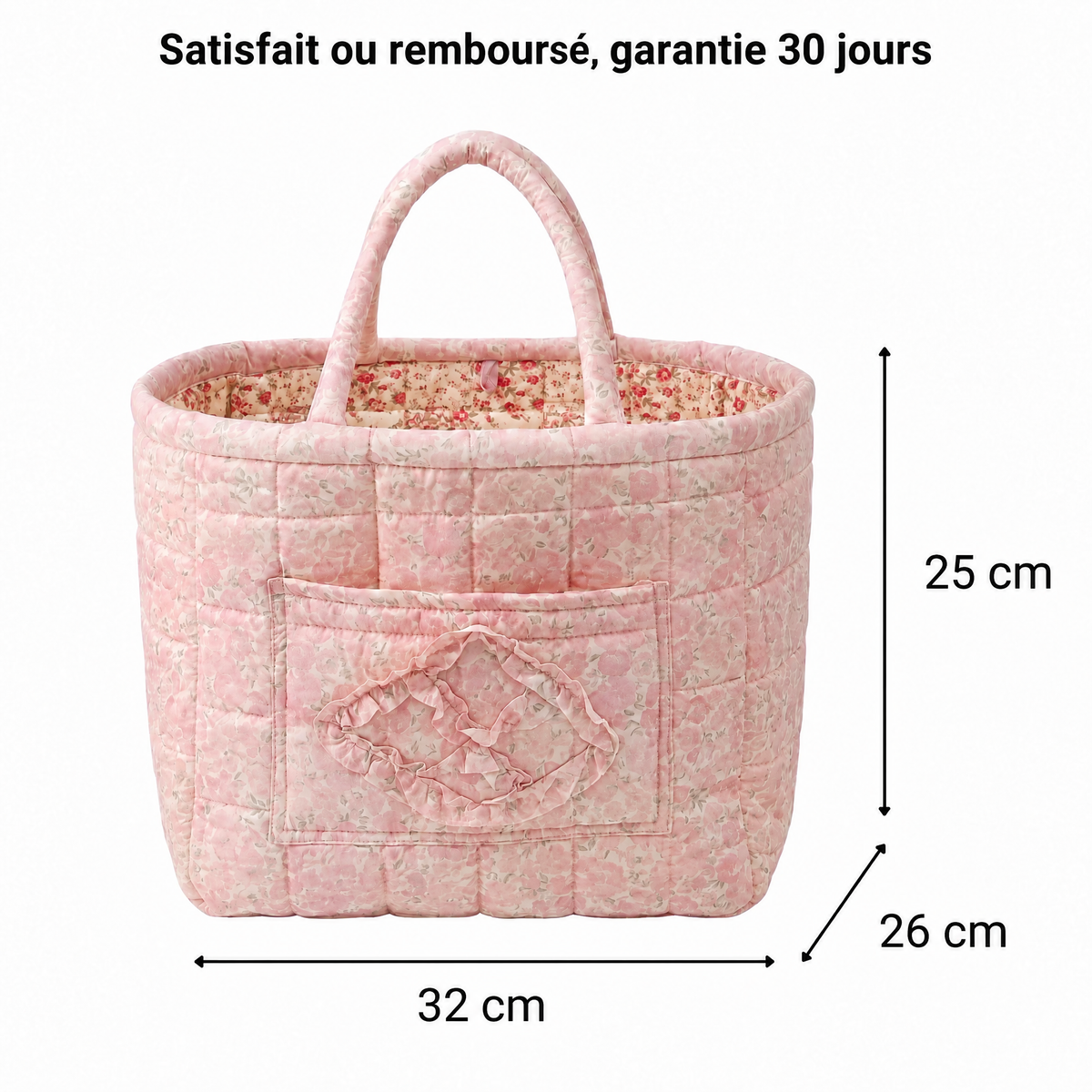 Panier de rangement matelassé Nestly - NST-CA
