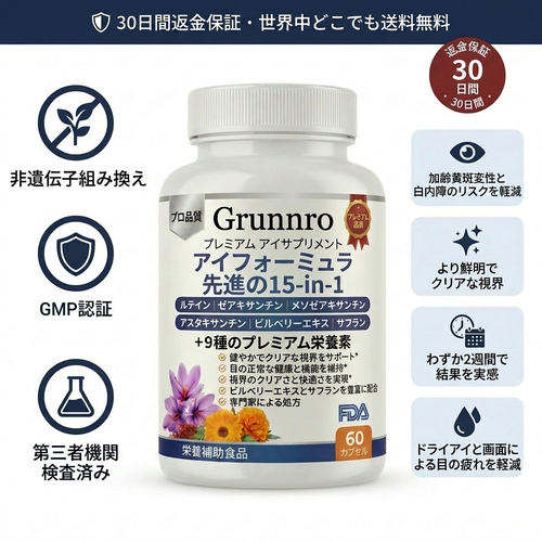 Canibiome™ 15-in-1 アイフォーミュラ - Formule - JP
