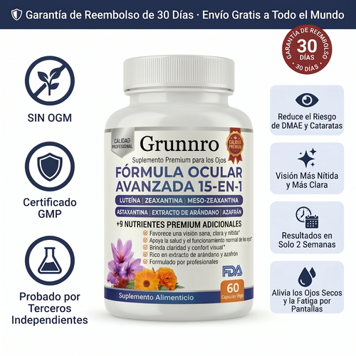 Fórmula Ocular 15 en 1 Canibiome™ - Formule - MX