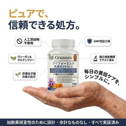 Canibiome™ 15-in-1 アイフォーミュラ - Formule - JP