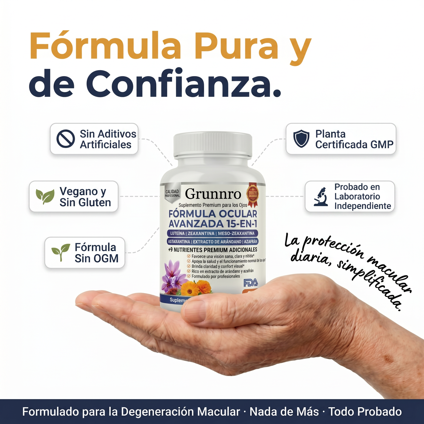 Fórmula Ocular 15 en 1 Canibiome™ - Formule - MX