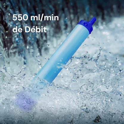 Paille filtrante d'urgence Hydra-Pur 400™ (1500 Litres)
