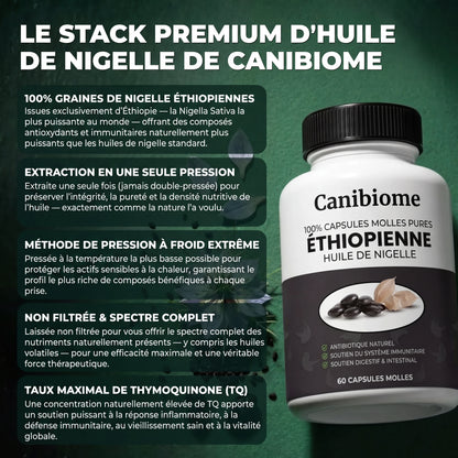 Huile de Nigelle d'Éthiopie Canibiome™