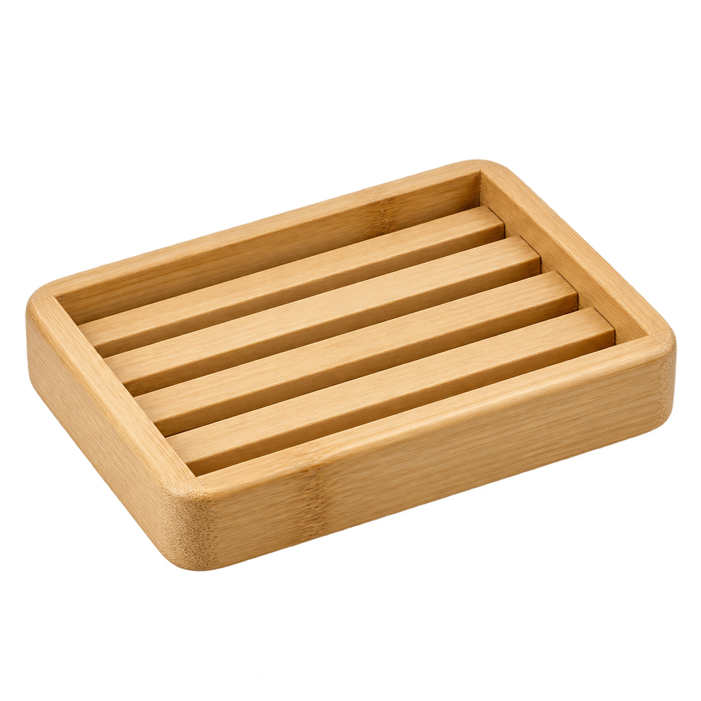 Porte-savon en bambou