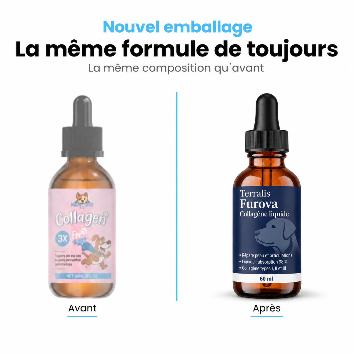 Collagène liquide pour chien Furova - FRV-CA