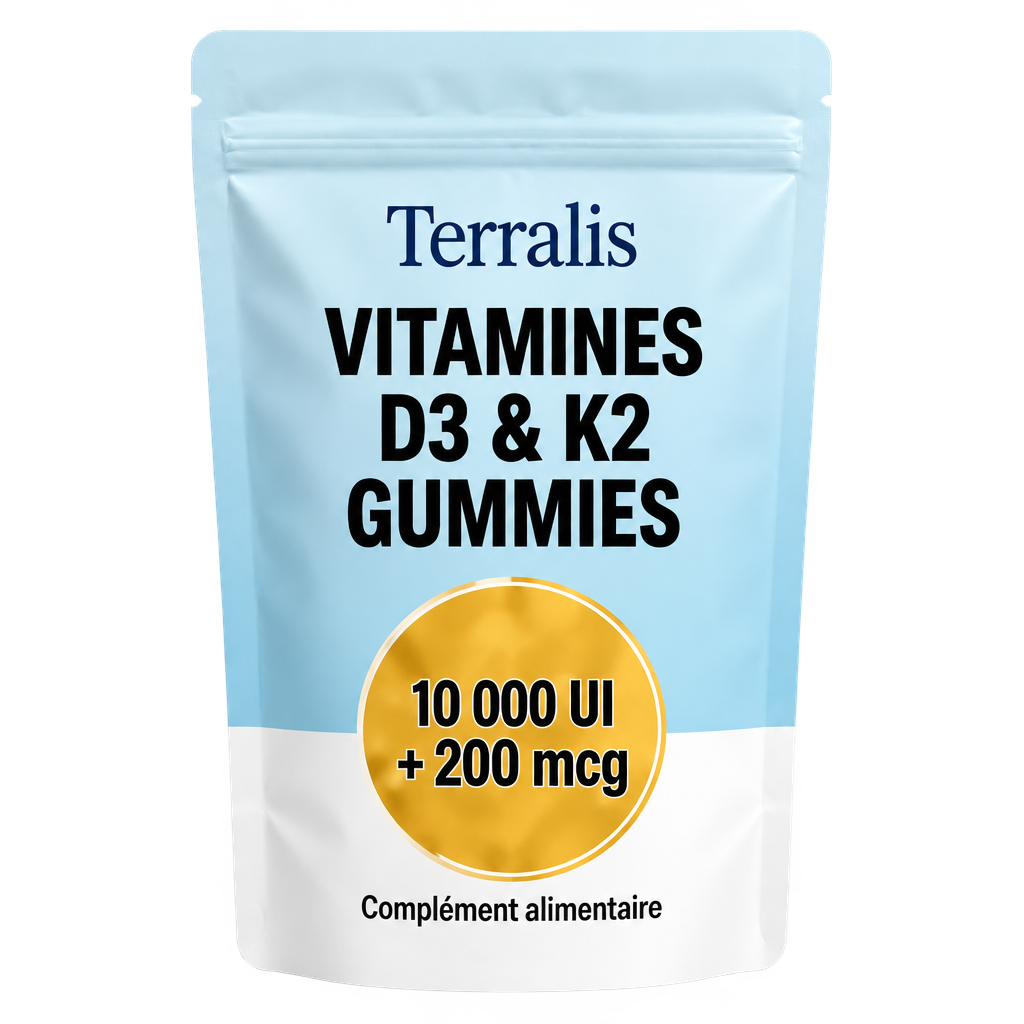 Gummies D3 et K2 offerts
