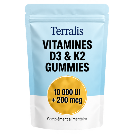 Gummies D3 et K2 offerts