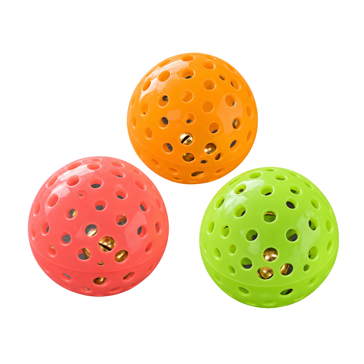 3 balles à grelot interactives