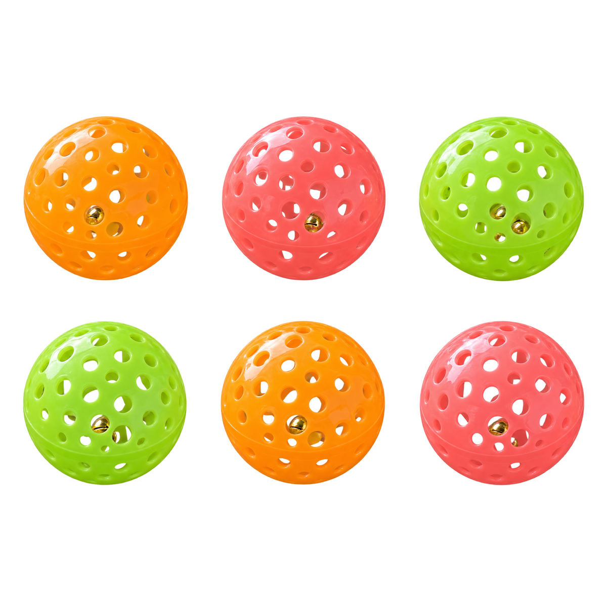 6 balles à grelot interactives