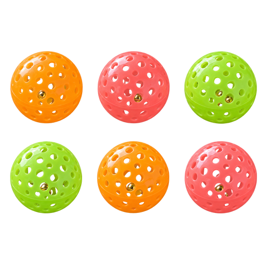 6 balles à grelot interactives