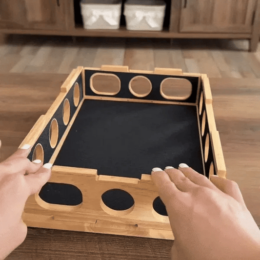 Kittora : la boîte lime-griffes en pin massif, assemblage et utilisation