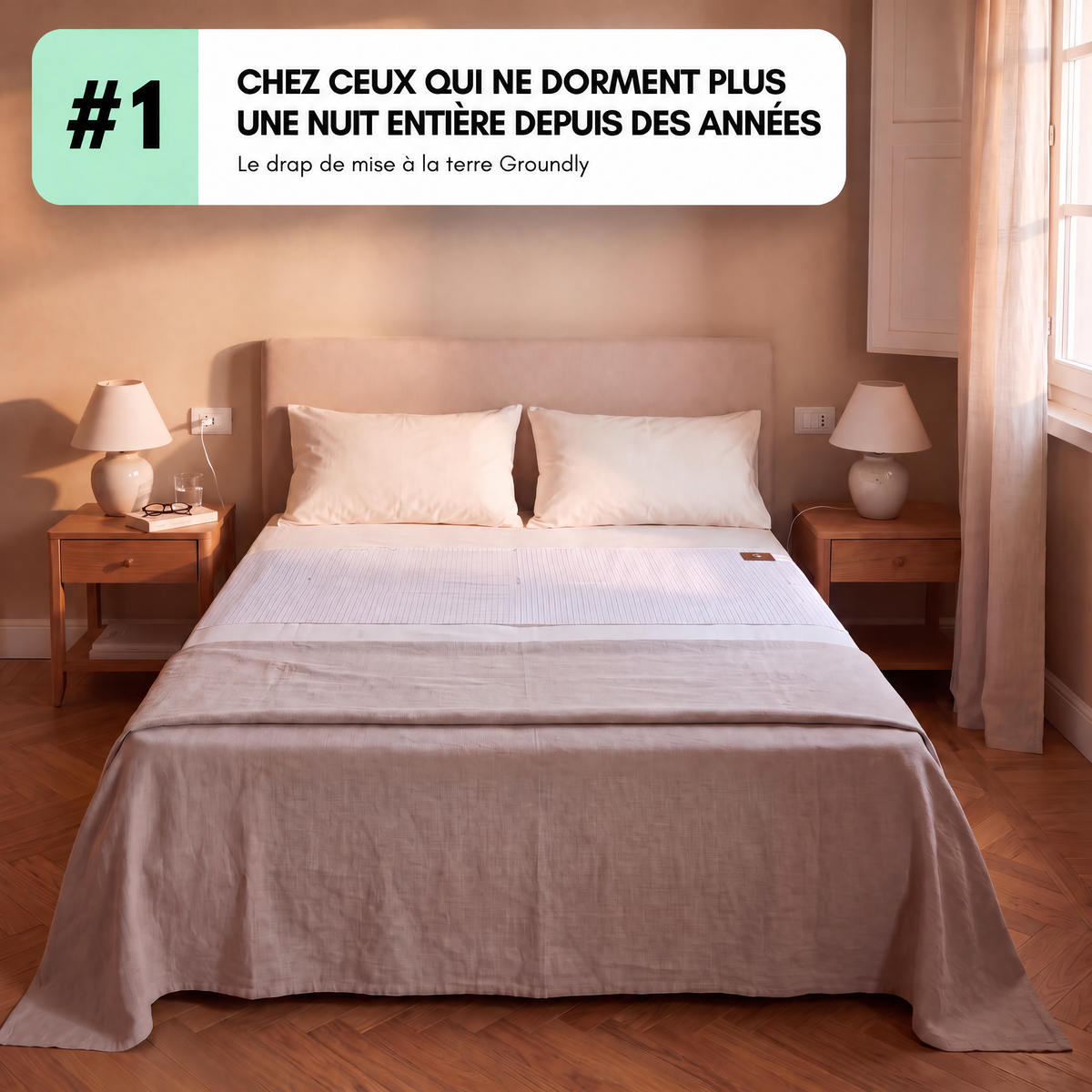 Drap de mise à la terre Groundly - 7413GRD-CA