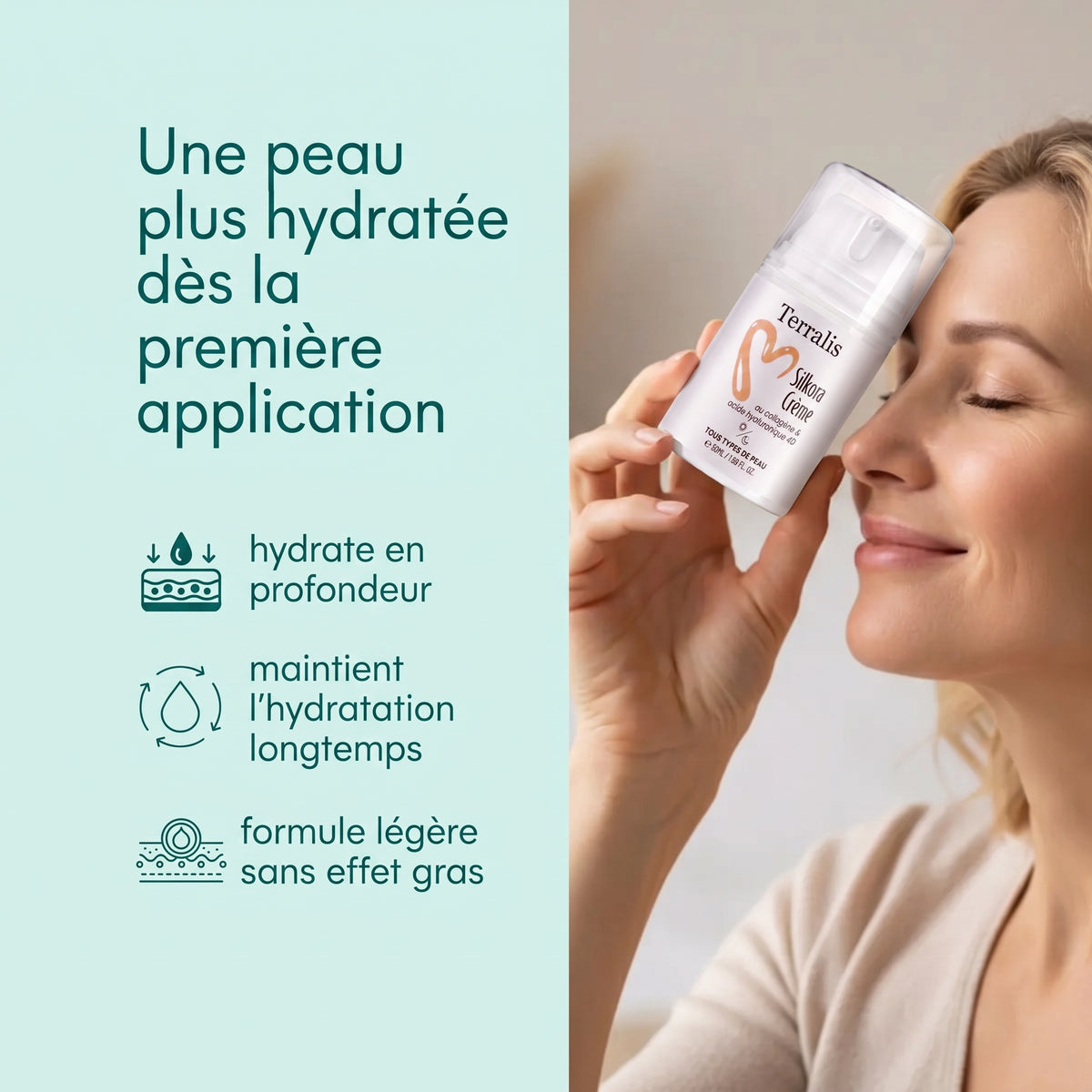Silkora hydratation