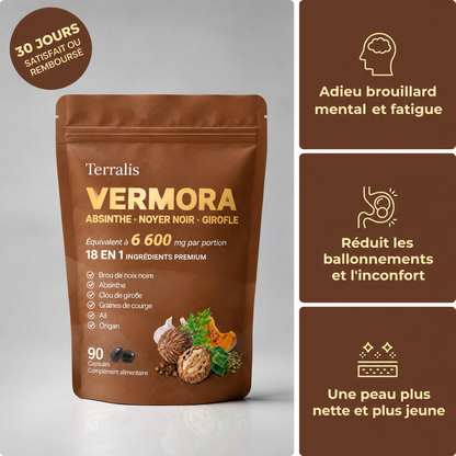 Capsules antiparasitaires Vermora - VRM-CA