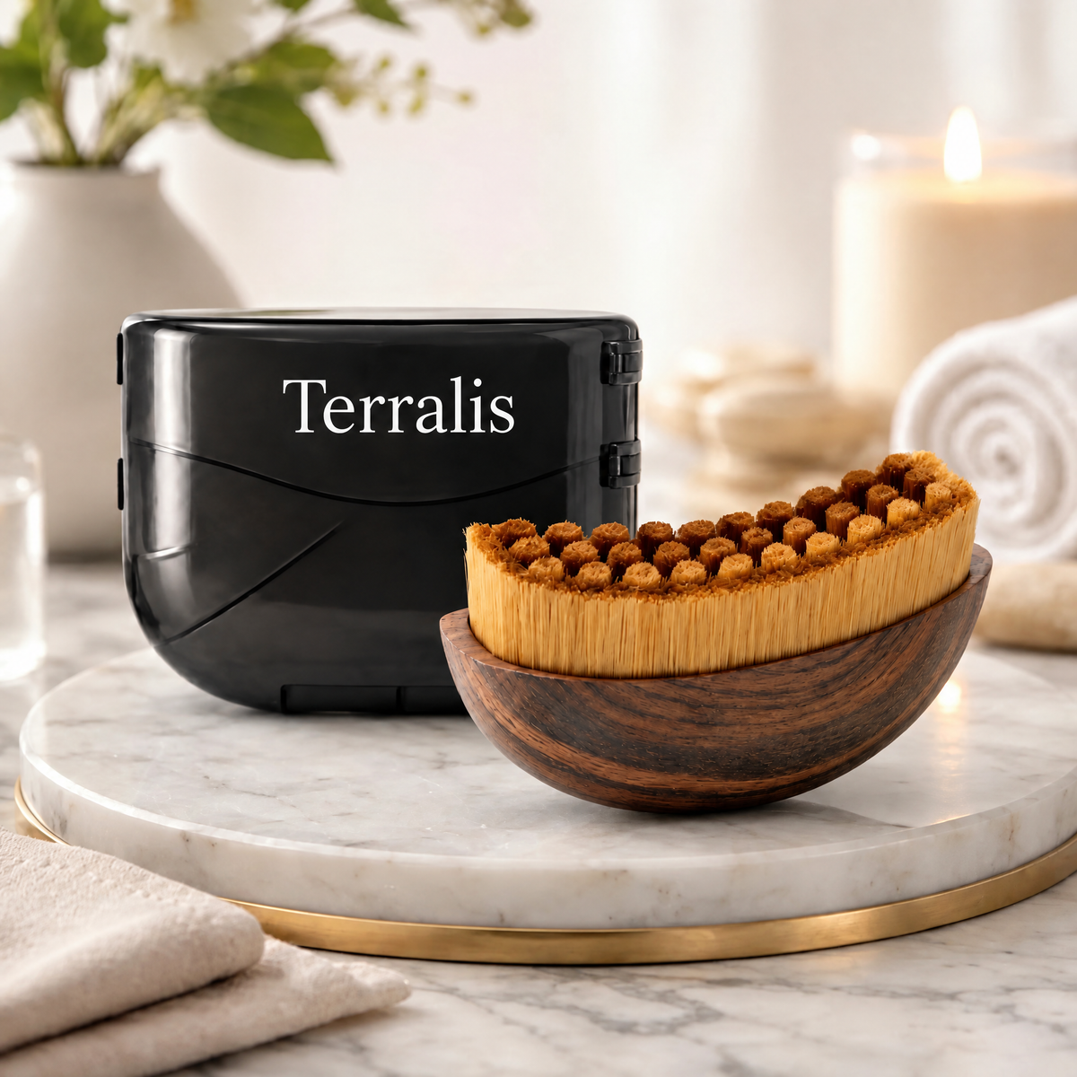 Brosse lymphatique visage Ovalia - OVL-CA