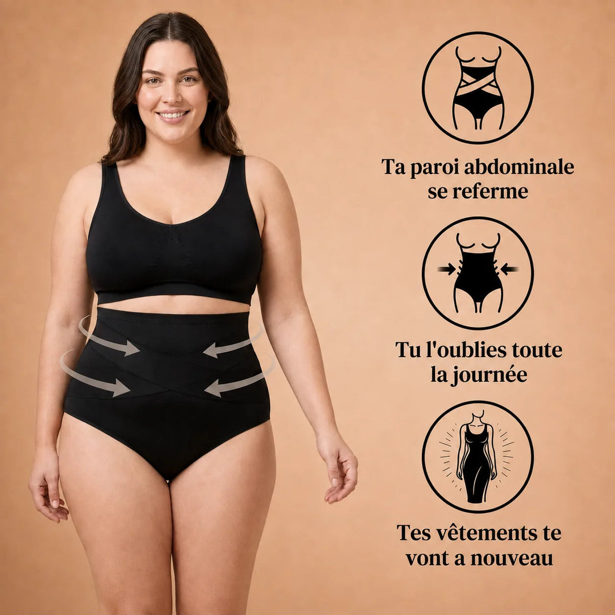 Culotte de maintien post-partum Corefit - CRF-CA