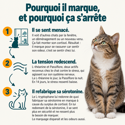 Bouchées apaisantes pour chat Purrzen - PRZ-CA