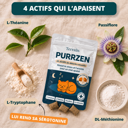 Bouchées apaisantes pour chat Purrzen - PRZ-CA