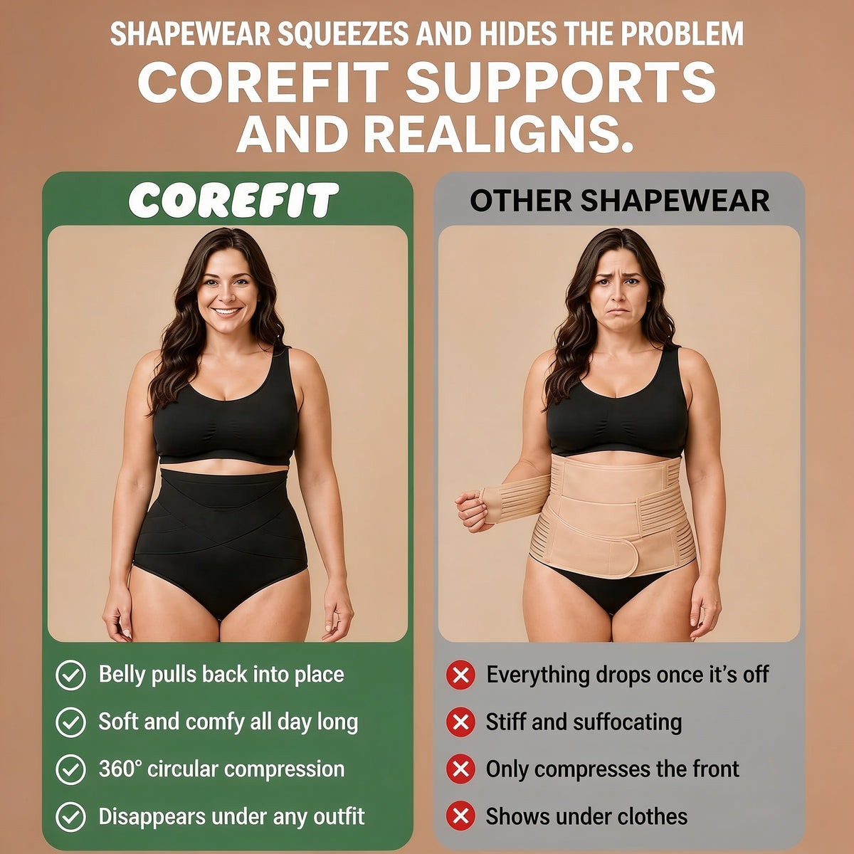 Postpartum Support Brief Corefit - CRF-US