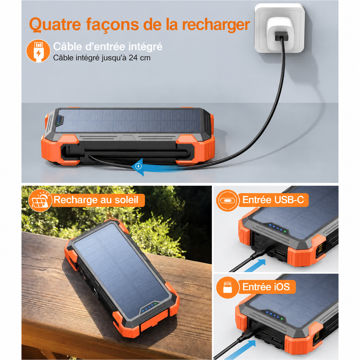 Batterie de secours solaire Voltaris - VLT-CA