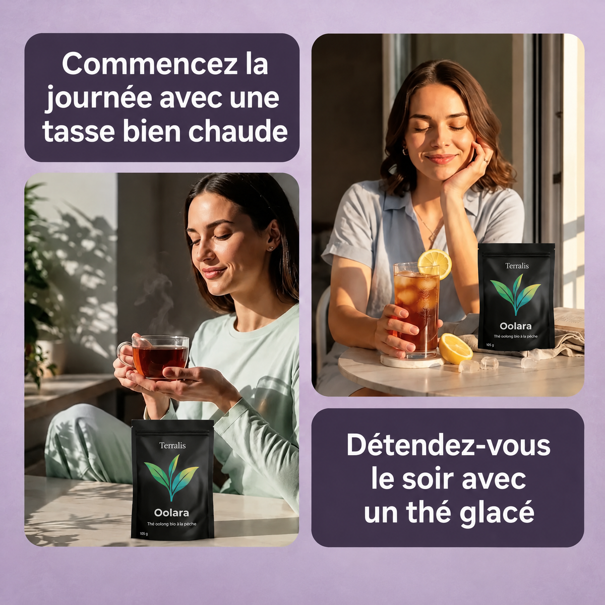 Thé oolong à la pêche Oolara - 2043OLR-CA
