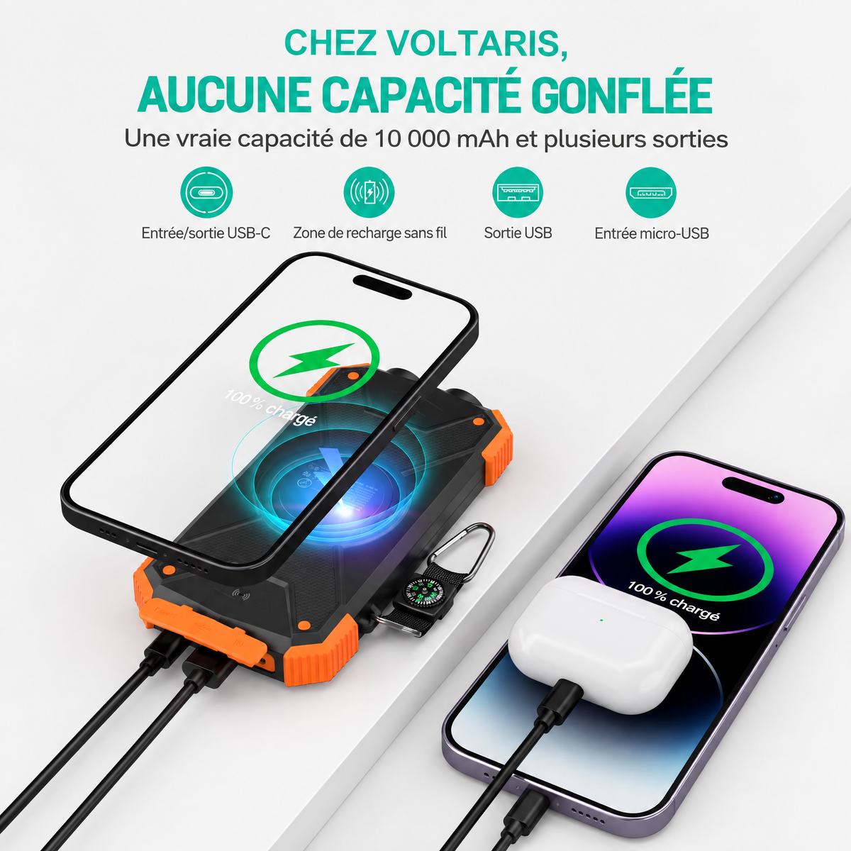 Batterie de secours solaire Voltaris - VLT-CA