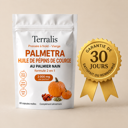 Huile de graines de courge et palmier nain Palmetra - PLM-CA