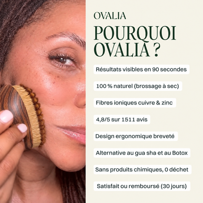 Brosse lymphatique visage Ovalia - OVL-CA