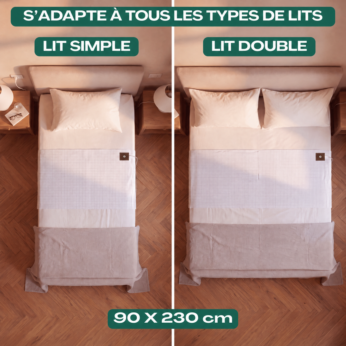 Drap de mise à la terre Groundly - 7413GRD-CA