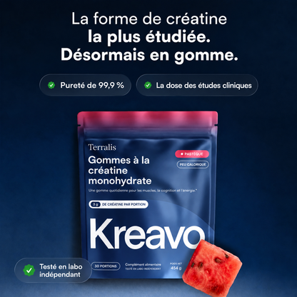 Gommes à la créatine Kreavo - KRV-CA