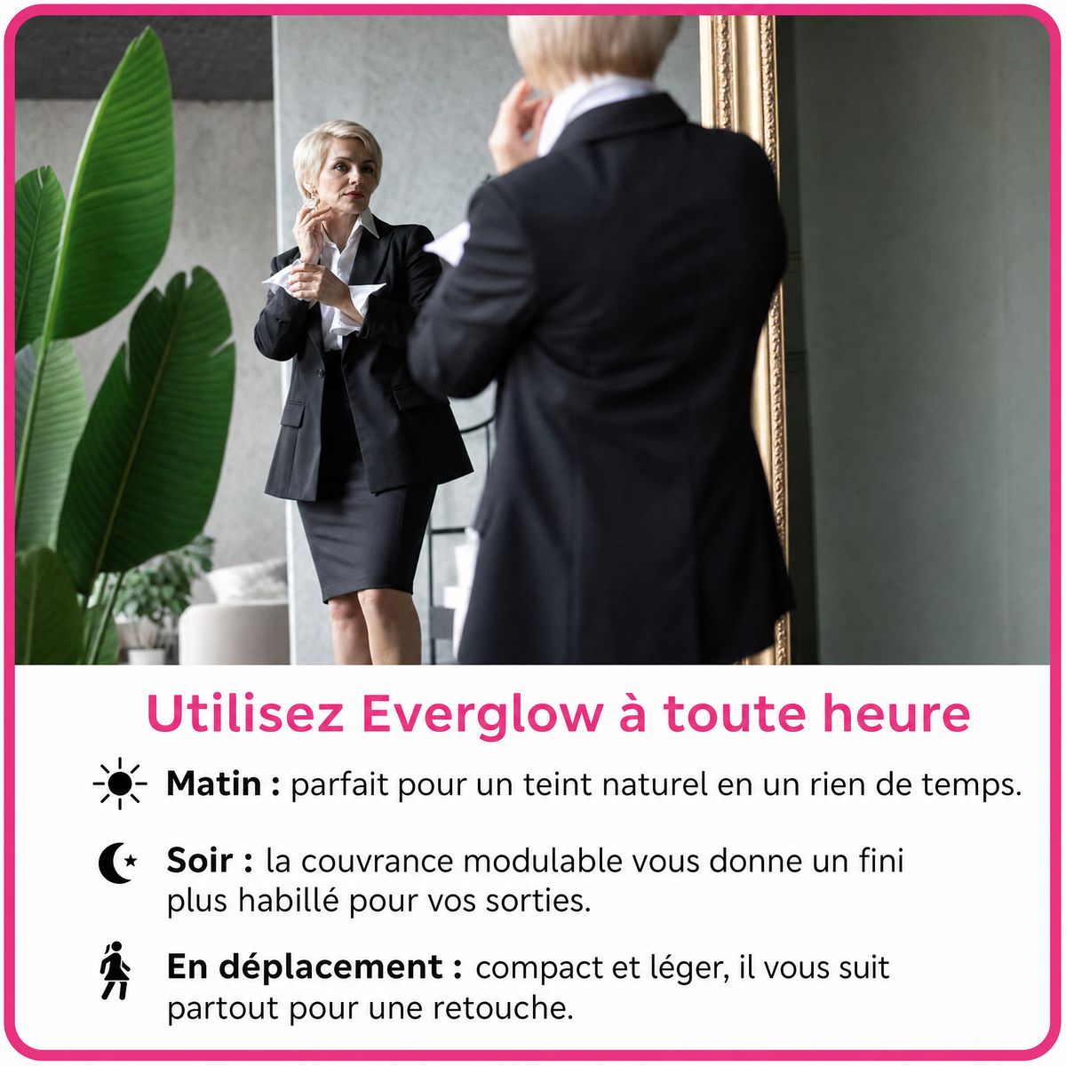 Application du stick Everglow en quelques secondes