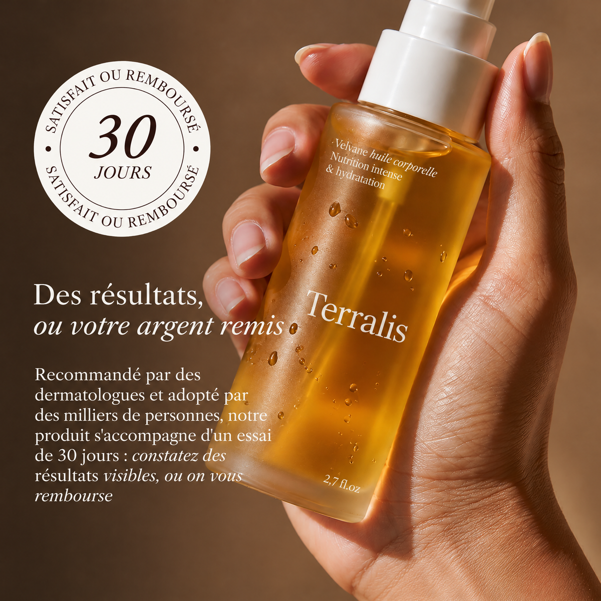 Huile corporelle raffermissante Velvane - VLV-CA