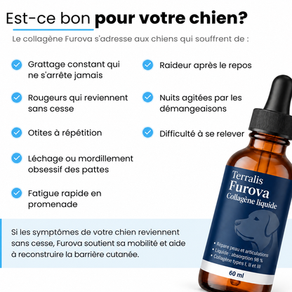 Collagène liquide pour chien Furova - FRV-CA
