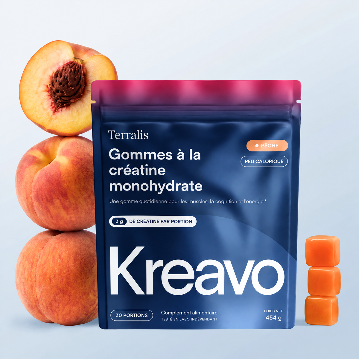 Gommes à la créatine Kreavo - KRV-CA