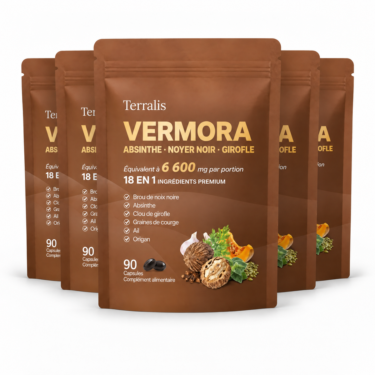 Capsules antiparasitaires Vermora - VRM-CA