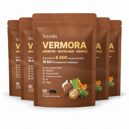 Capsules antiparasitaires Vermora - VRM-CA