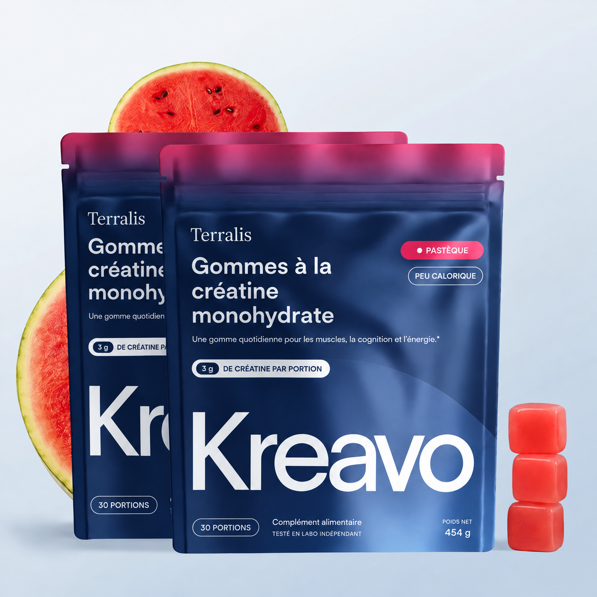 Gommes à la créatine Kreavo - KRV-CA