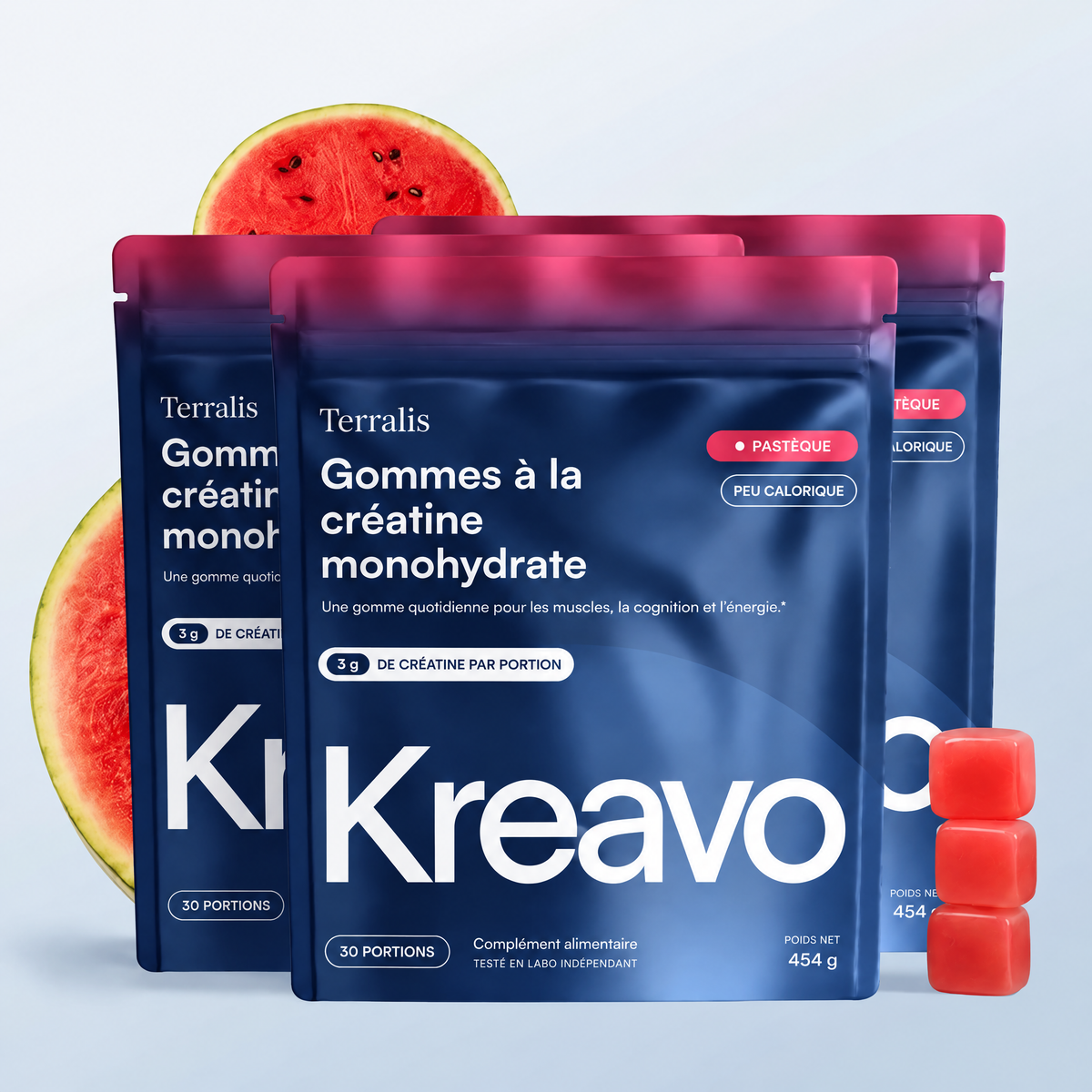 Gommes à la créatine Kreavo - KRV-CA