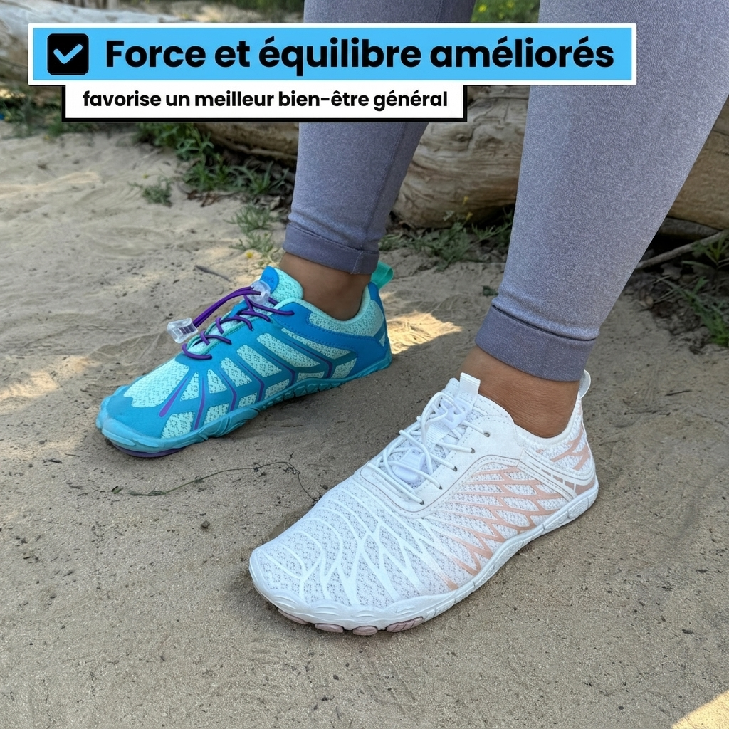 Cuprastep™ : Chaussures de mise à la terre avec cuivre intégré