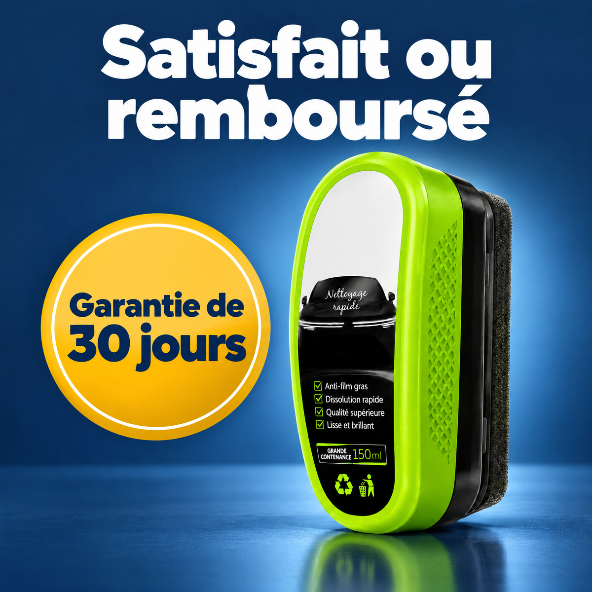 Nettoyant anti-film gras pour vitres Glarex - GLX-CA