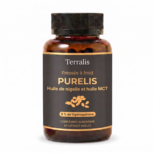 Purelis, huile de nigelle a 5 % de thymoquinone