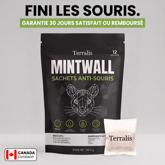 Mintwall sachets anti-souris