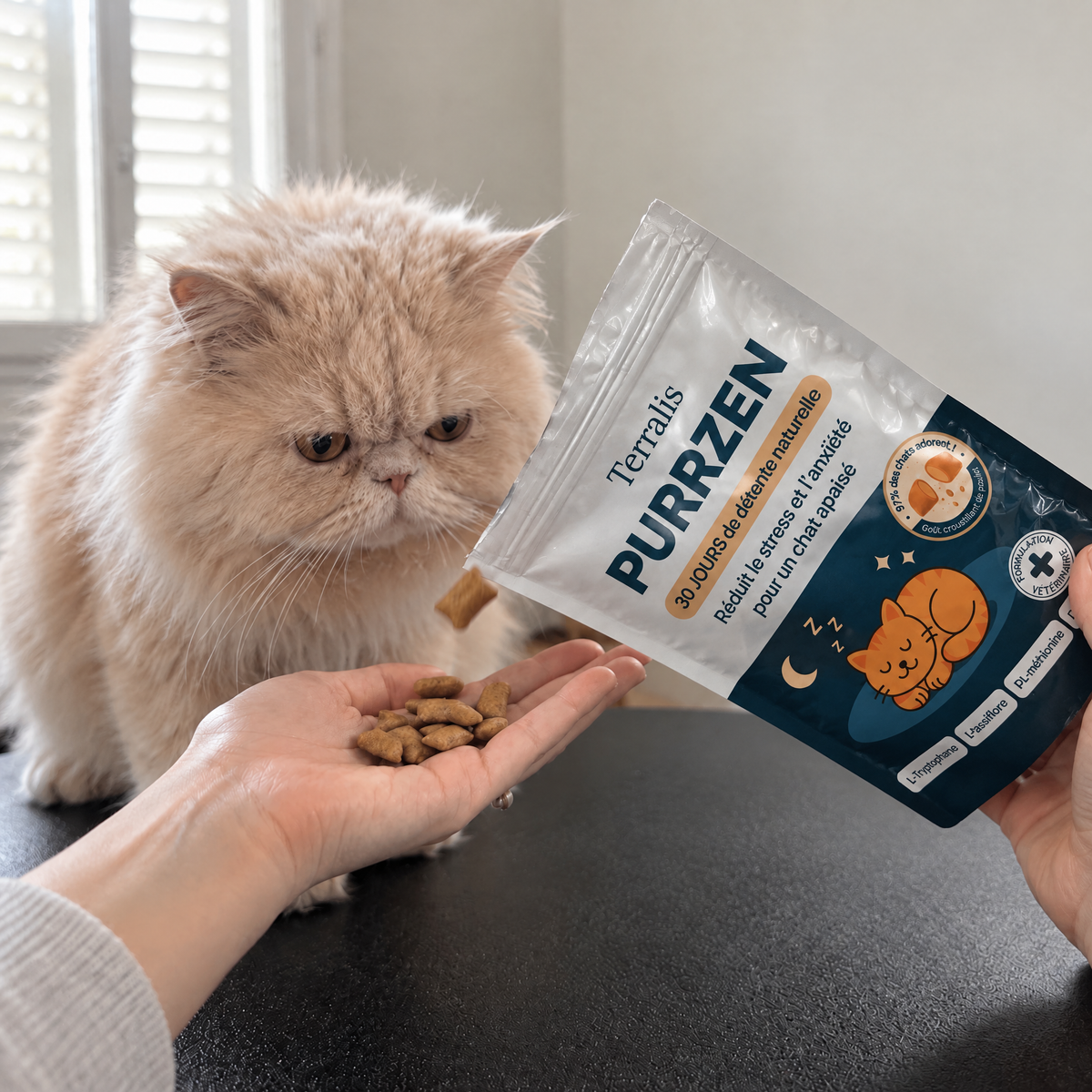 Bouchées apaisantes pour chat Purrzen - PRZ-CA